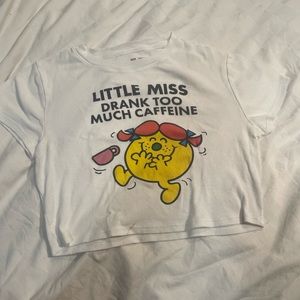 Little Miss Drank To Much Caffine Baby Tee